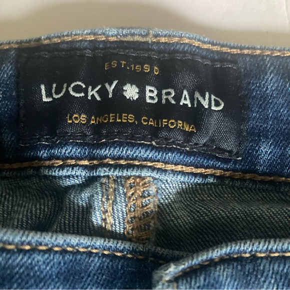 Lucky brand Ava skinny blue denim jeans ankle cheville 2/26 - Picture 3 of 16